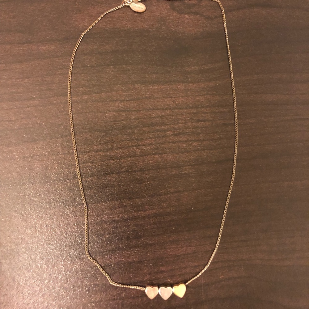 Three Heart Necklas